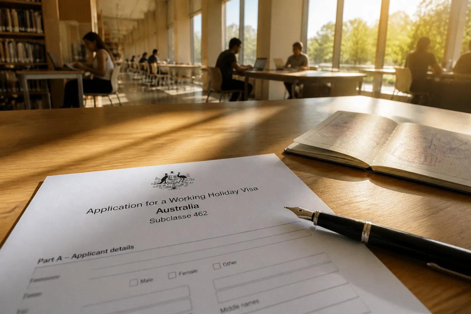 Examen de inglés para la visa Australia 462: opciones
