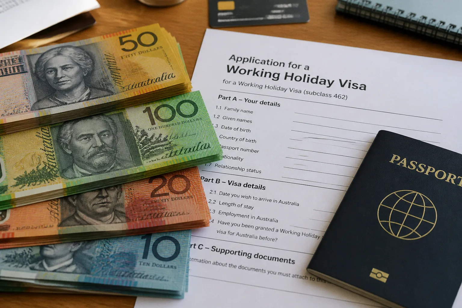 Fondos para visa Australia 462: qué cuentas acepta el gobierno